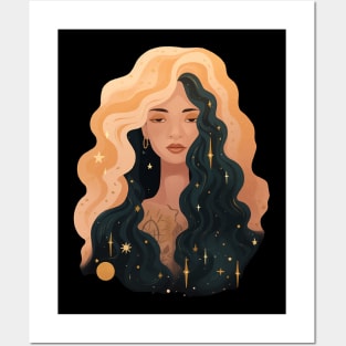 Celestial Goddess Posters and Art